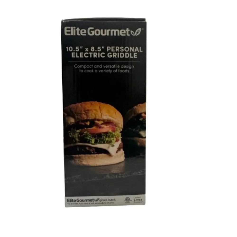 NWT Electric Griddle by Elite Gourmet - Picture 4 of 10
